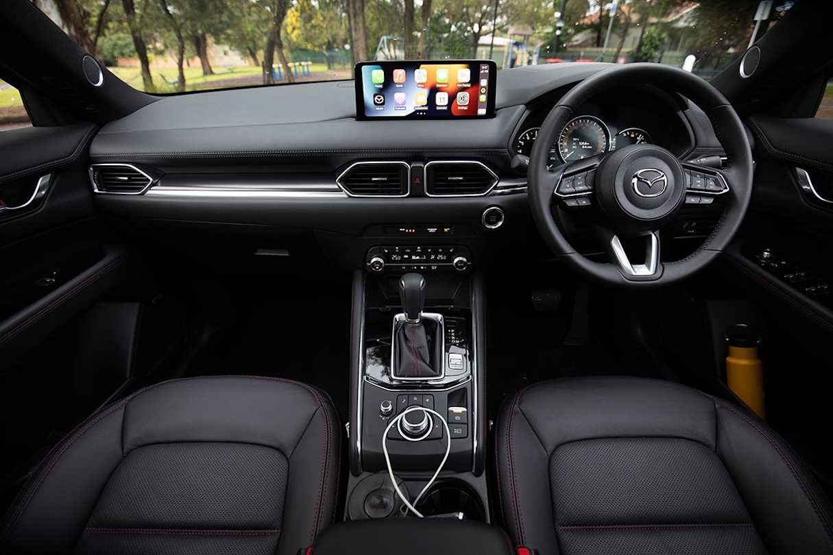 Various storage options throughout the car and the buttons/dials are nicely positioned for ease of use. (Image: Glen Sullivan)