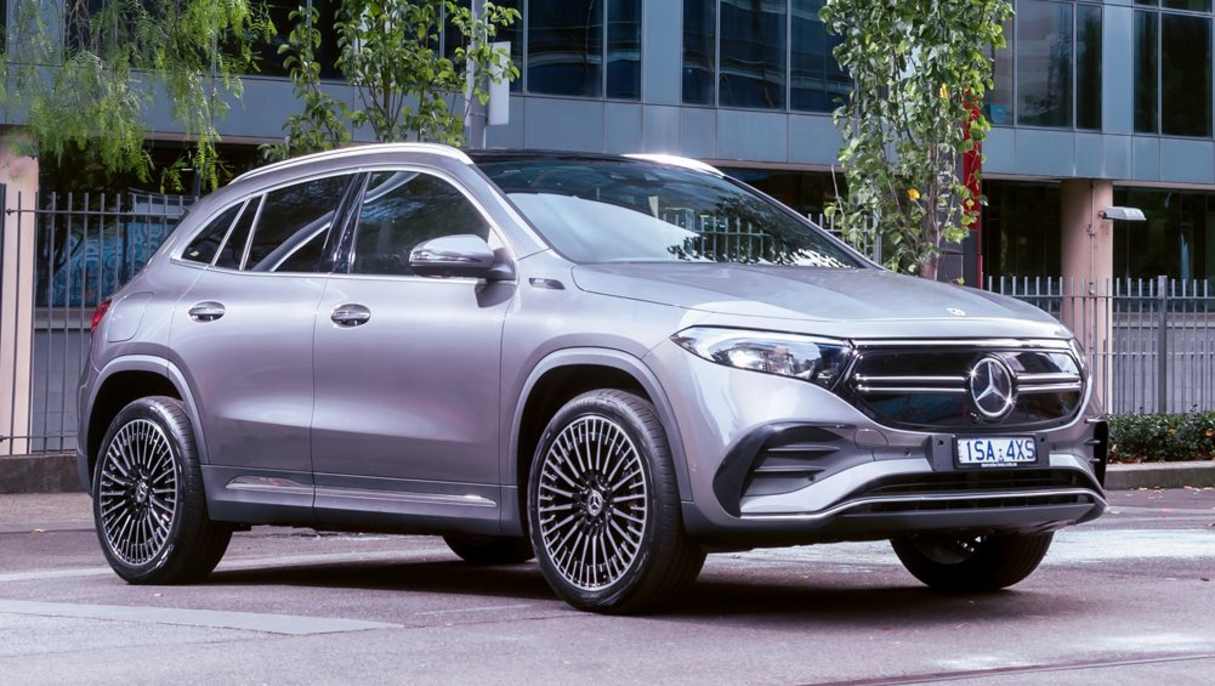 The Mercedes-Benz EQA is a popular pick among premium EV buyers.