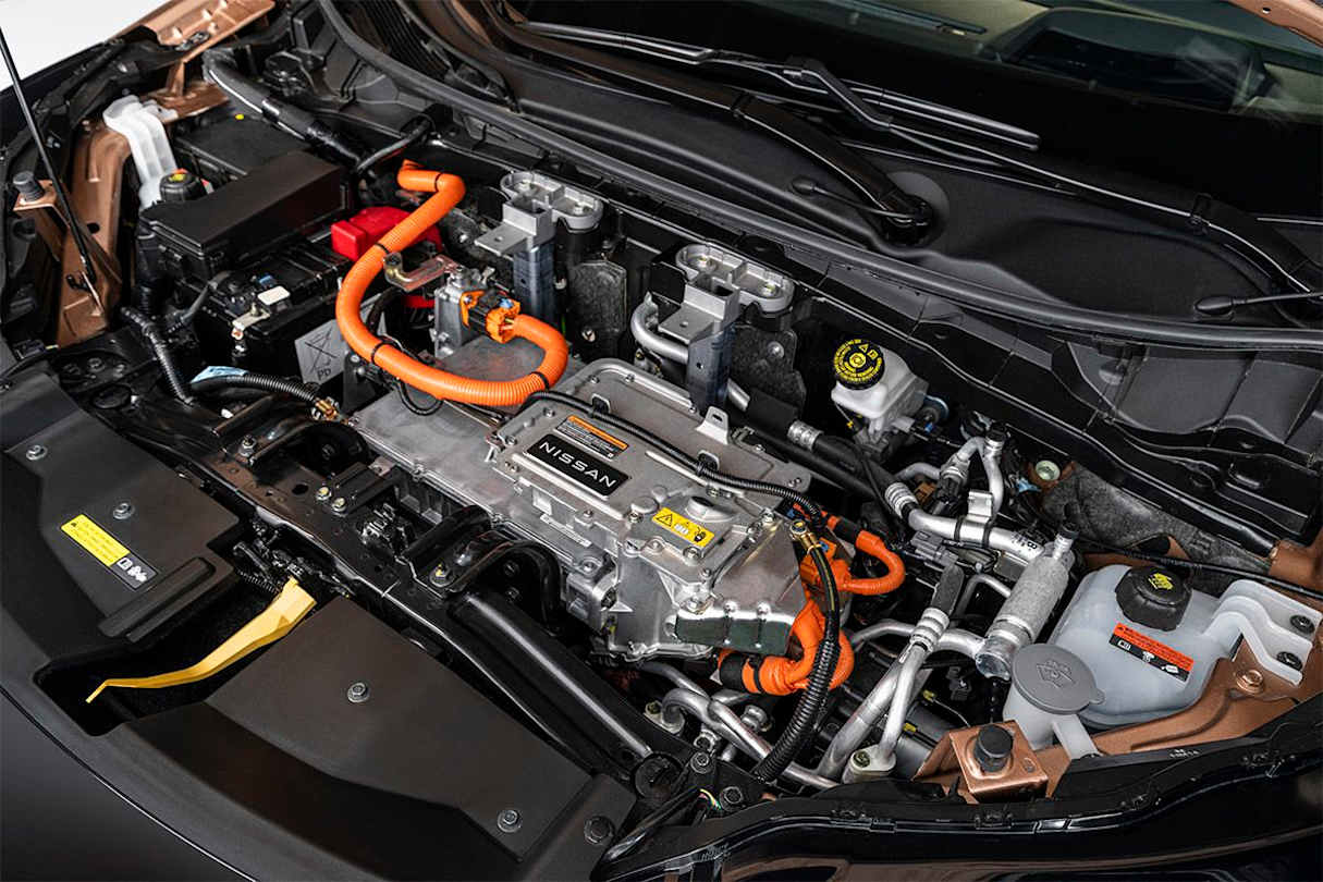 The Nissan Ariya base model will come with a 63kWh battery and an electric motor on the front wheels only.