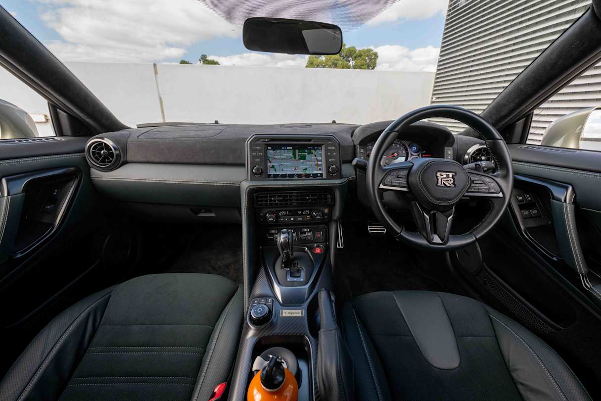 Nothing you've driven before is like the experience of familiarising yourself with a GT-R (Image: Joel Strickland).