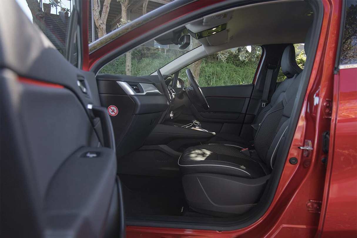 It’s a narrow car, and you feel that inside. (Image: Glen Sullivan)