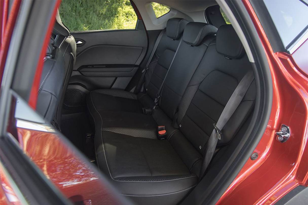 There isn’t a lot of legroom sitting behind the drivers seat. (Image: Glen Sullivan)