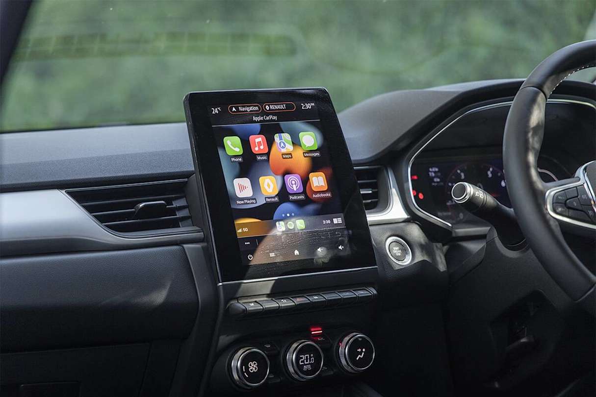 The 9.3-inch touchscreen. (Image: Glen Sullivan)
