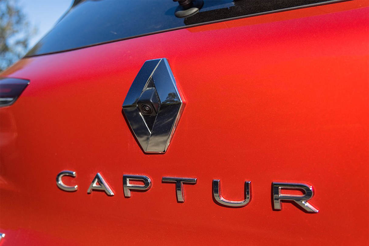 A reversing camera, 360-degree camera view and the parking sensors making you feel confident in a busy car park. (Image: Glen Sullivan)