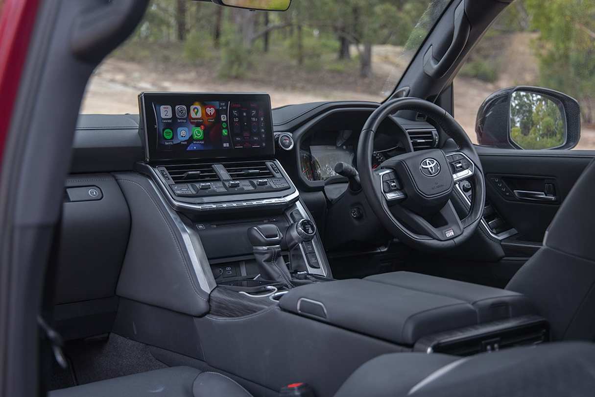 The interior is a practical space with a definite premium feel about it. (image credit: Glen Sullivan)