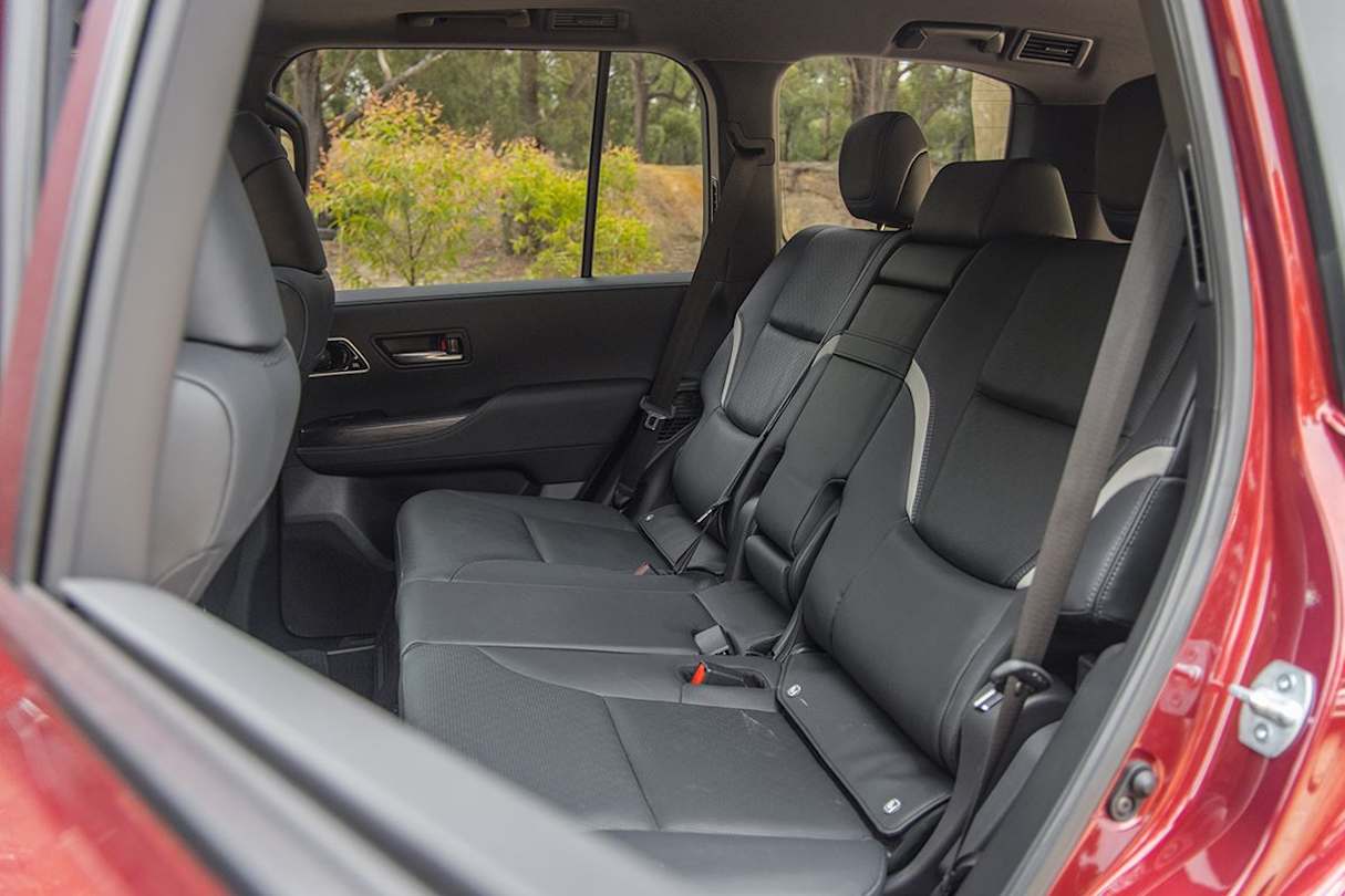 There’s ample room for second-row passengers. (image credit: Glen Sullivan)