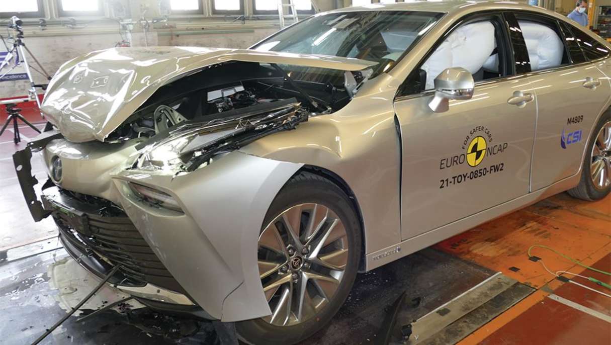 Toyota’s second-generation hydrogen fuel-cell electric vehicle, the Mirai, has been given a five-star rating by ANCAP.