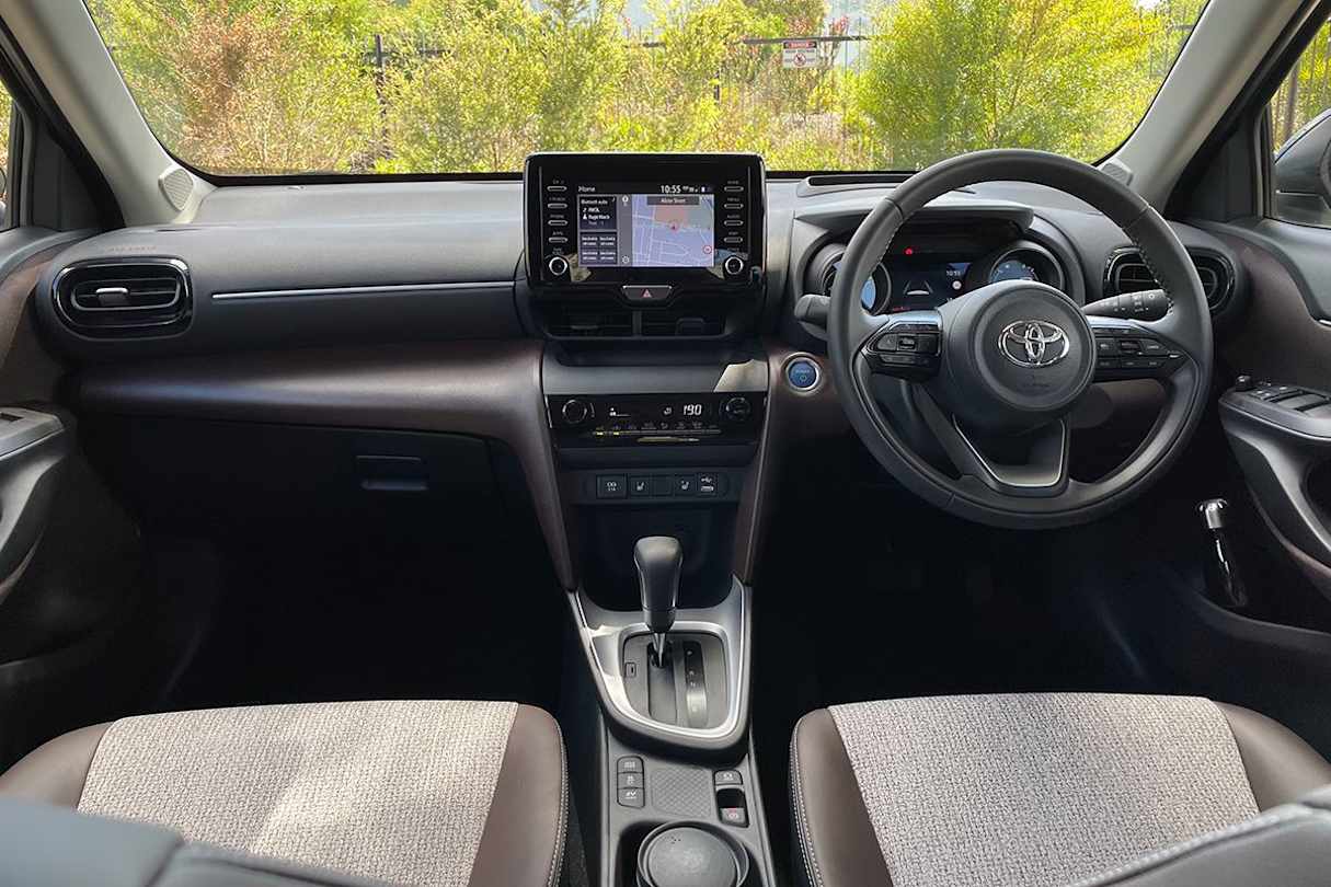 There’s plenty of headroom up front. (Image: Tim Nicholson)