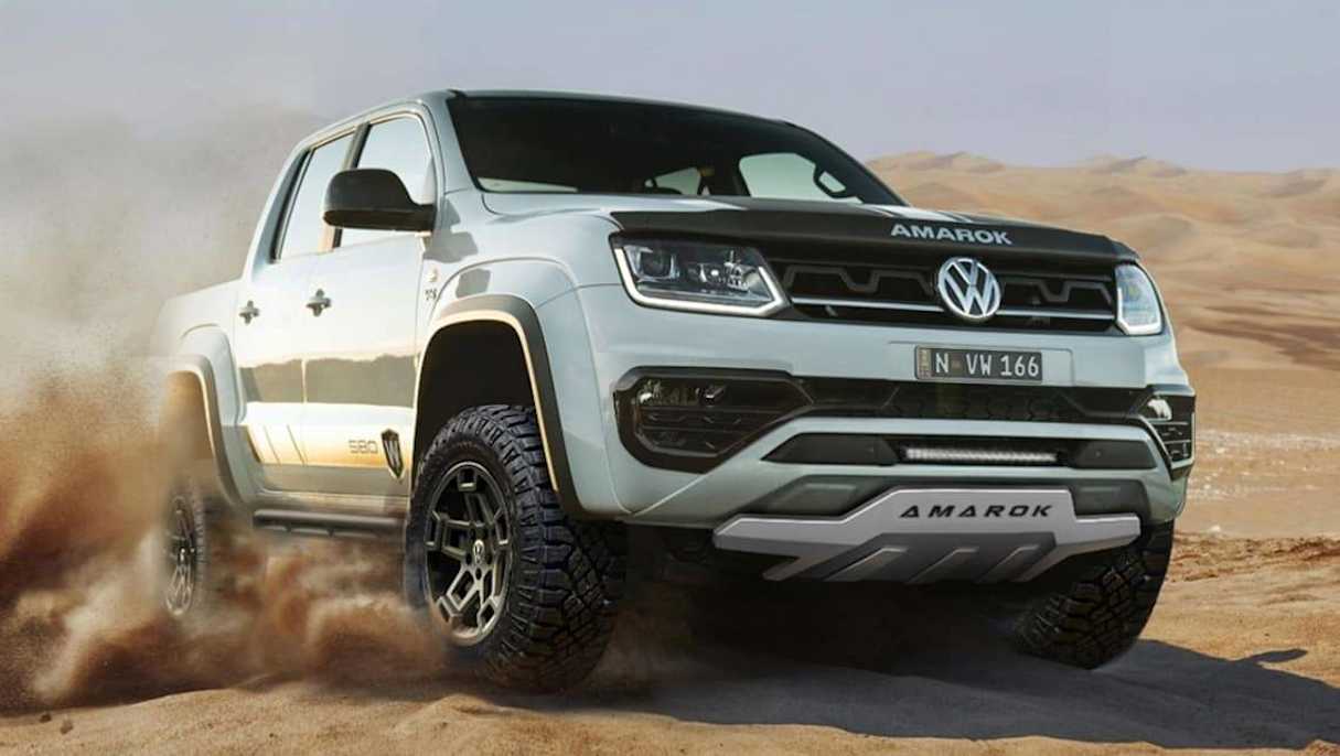 The W580 X is the closest the Volkswagen Amarok has come yet to the Ford Ranger Raptor.
