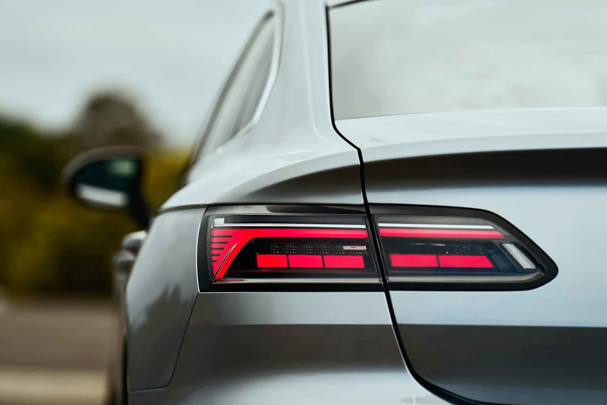 The Arteon is covered by VW’s five-year, unlimited-kilometre warranty. (140TSI Elegance pictured)