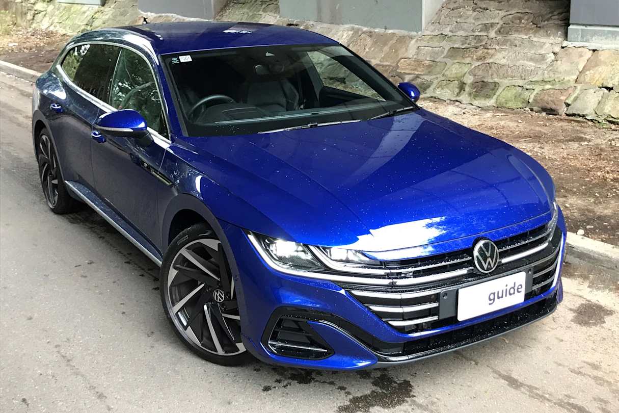 The VW Arteon Shooting Brake is a beautifully sleek five-door wagon (Image: James Cleary).