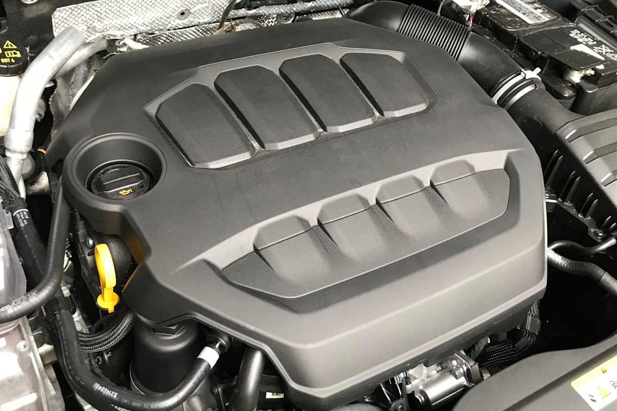 The Arteon 206TSI R-Line is powered by a 2.0-litre, four-cylinder, turbo-petrol engine (Image: James Cleary).