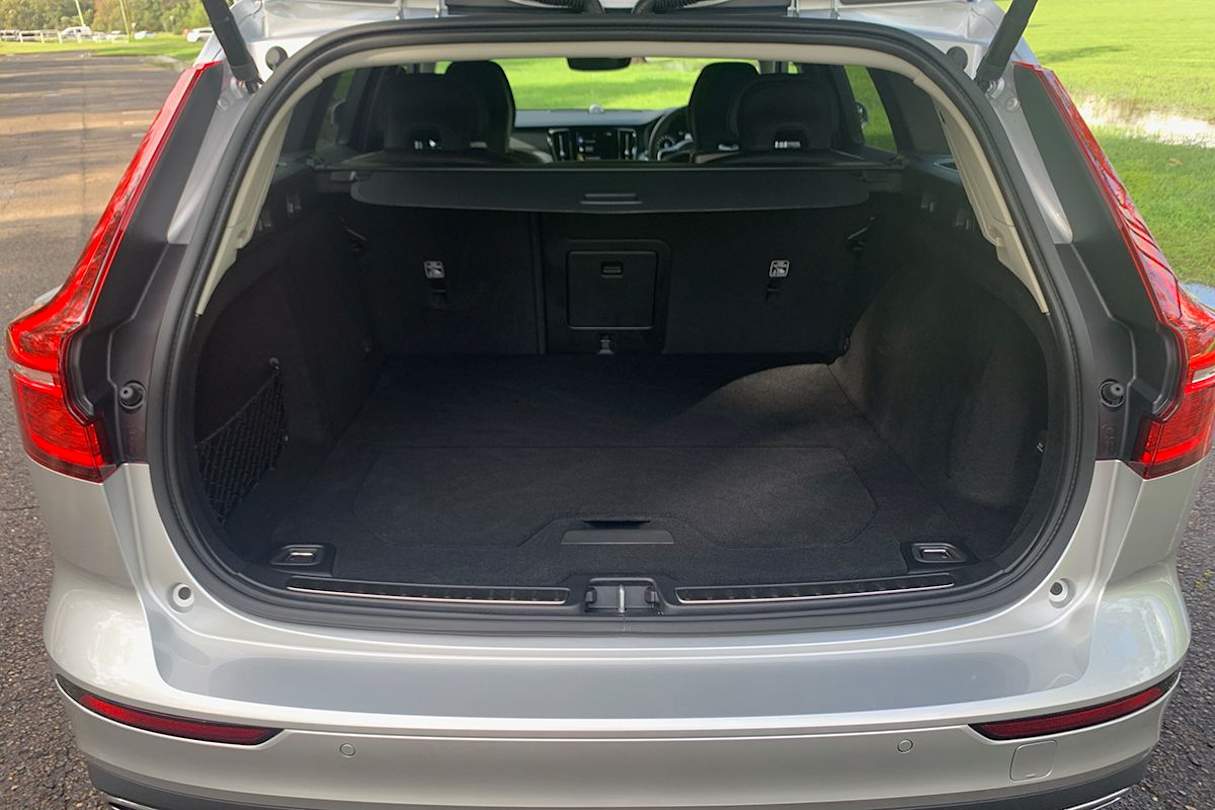 Boot capacity is 529 litres. (image credit: Matt Campbell)