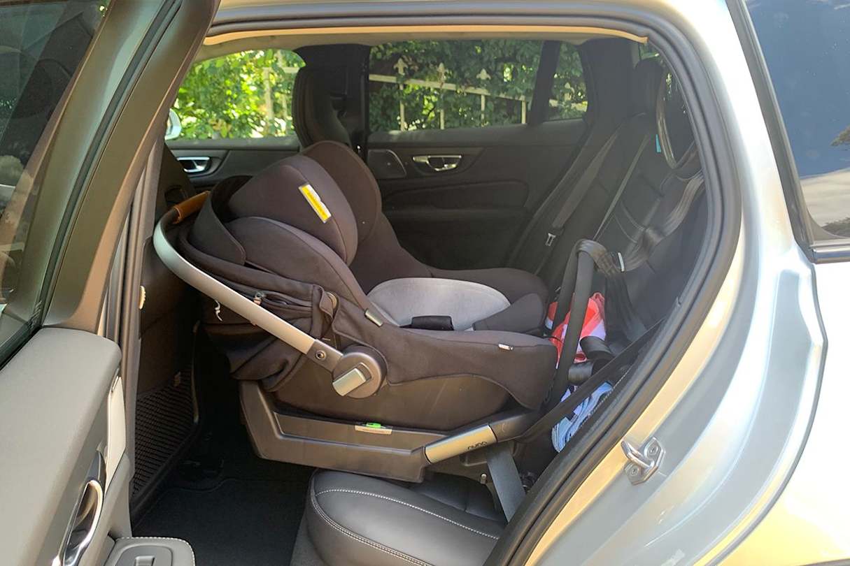 We fitted a rearward facing capsule. (image credit: Matt Campbell)