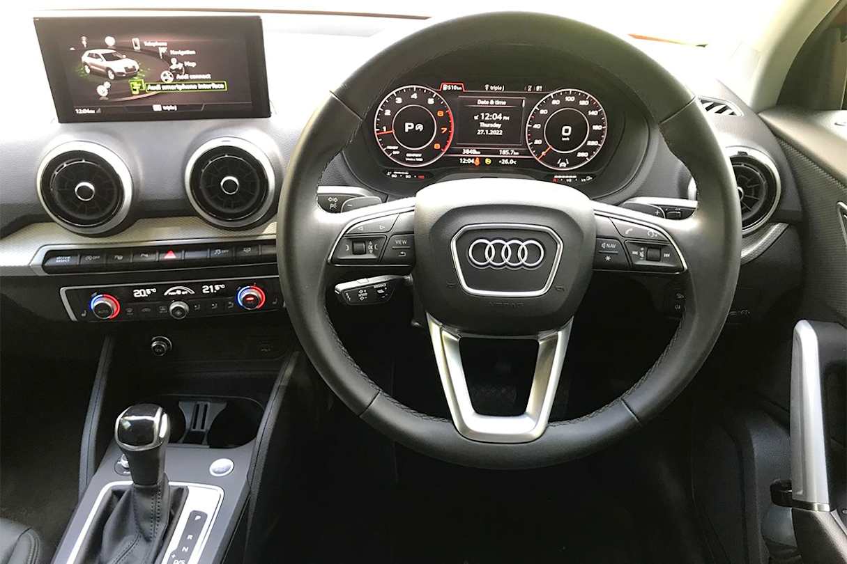 There is an 8.3-inch multimedia screen stands proud at the top of the dash. (Image: James Cleary)