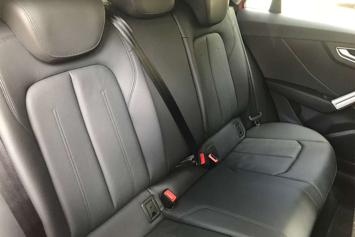 There are three top tether anchors and two ISOFIX positions in the rear for baby capsules or child seats. (Image: James Cleary)