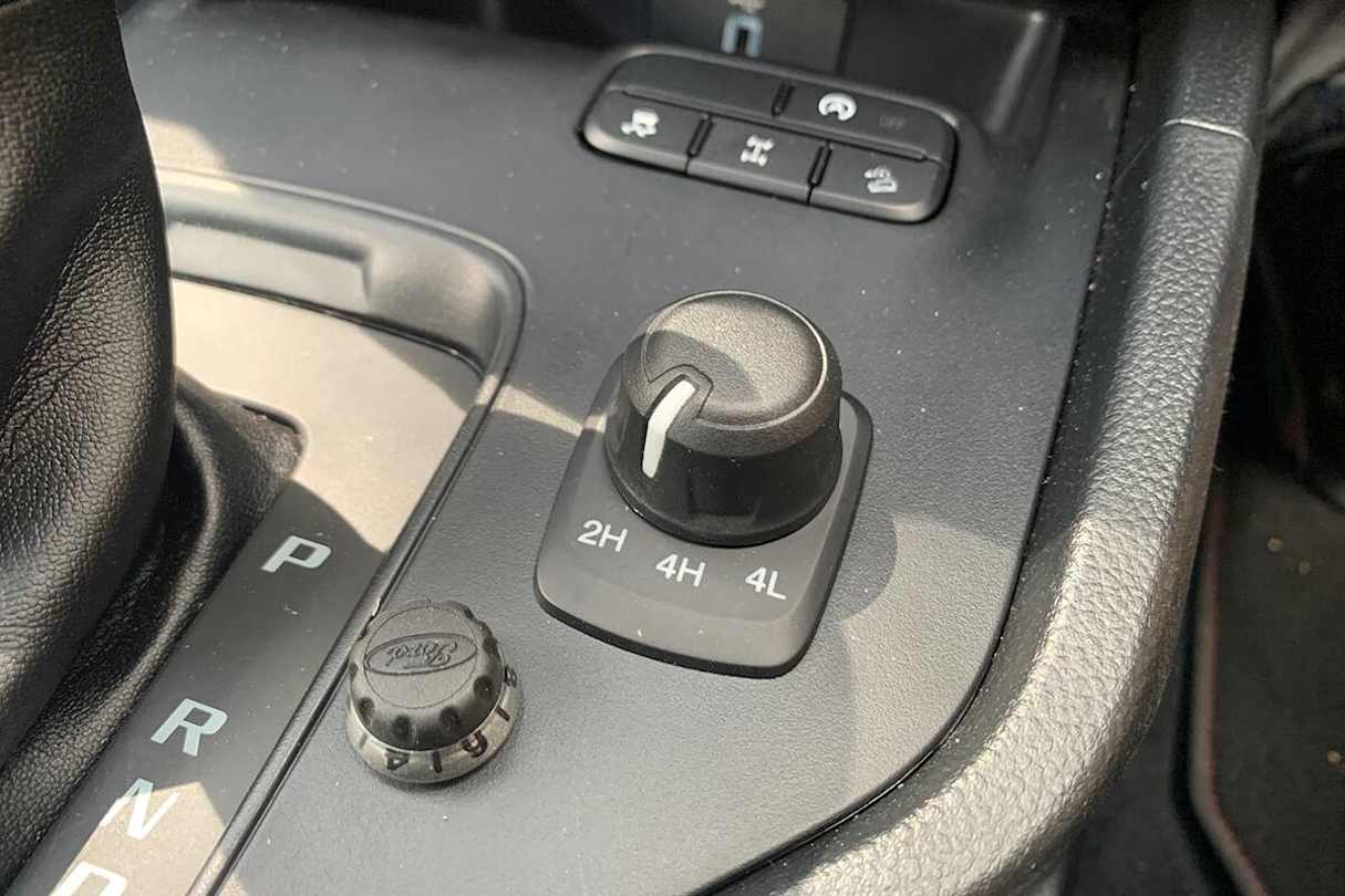The Ranger has selectable four-wheel drive. (Image: Matt Campbell)