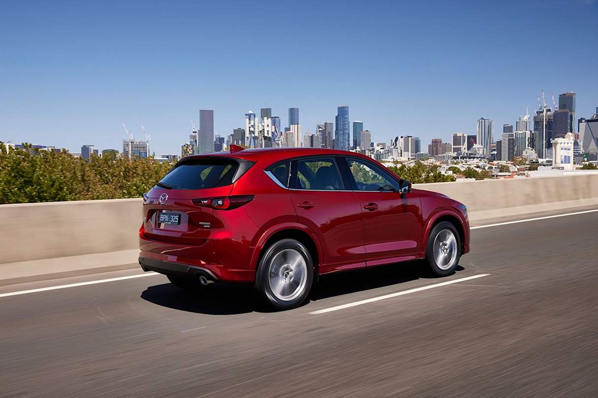 I can report the new CX-5 is mostly quiet and comfortable.