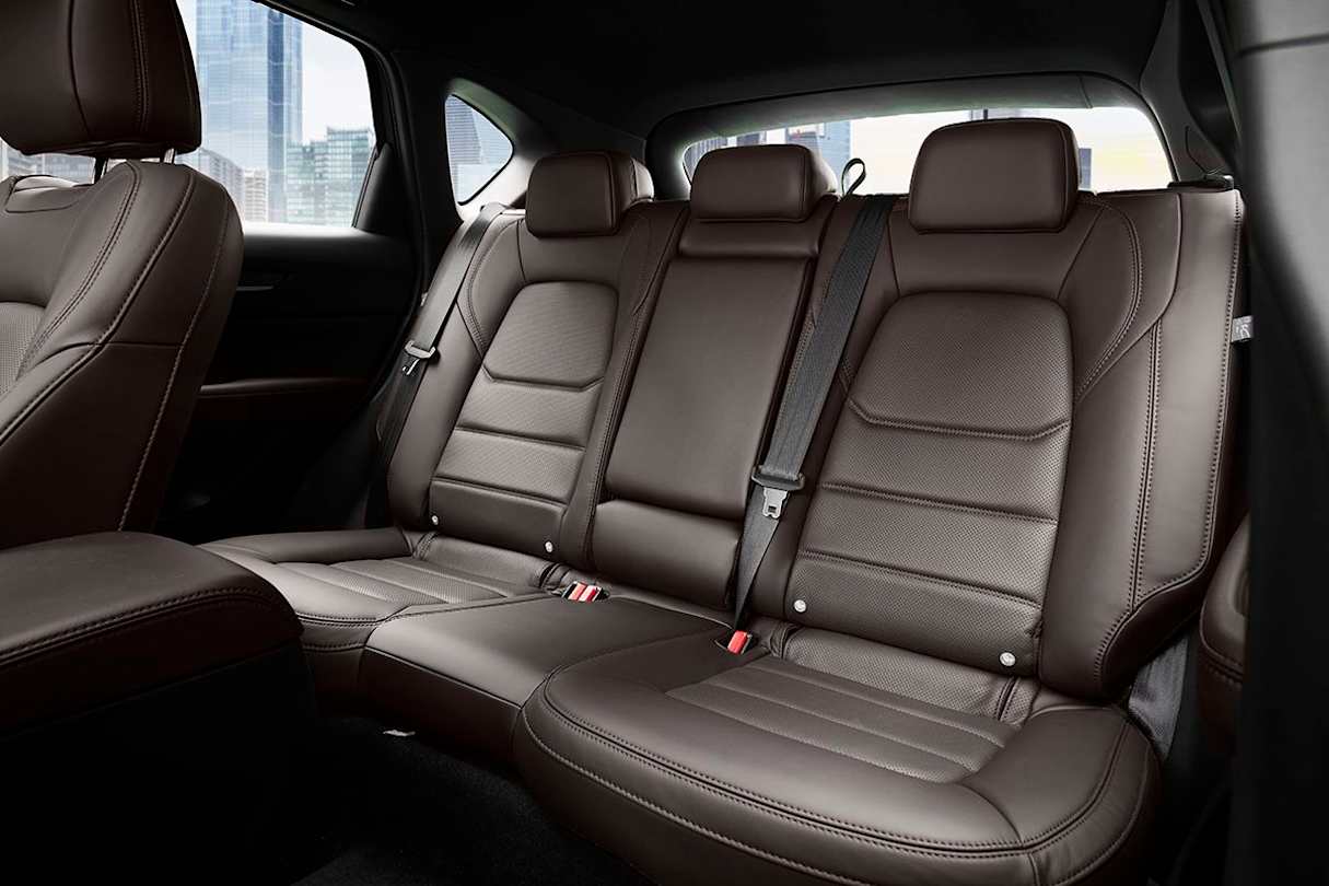 There's enough leg and headroom for backseat passengers.