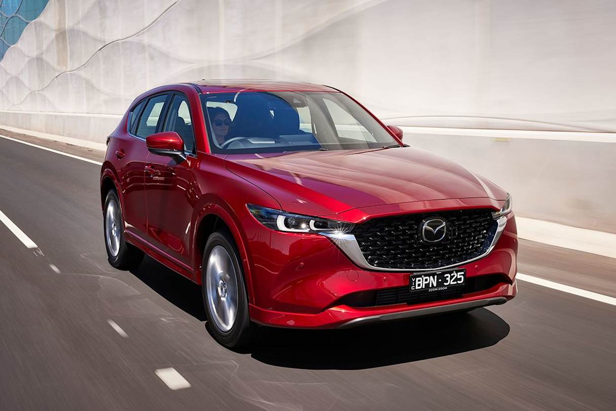 The CX-5 isn't big and boat-like SUV.
