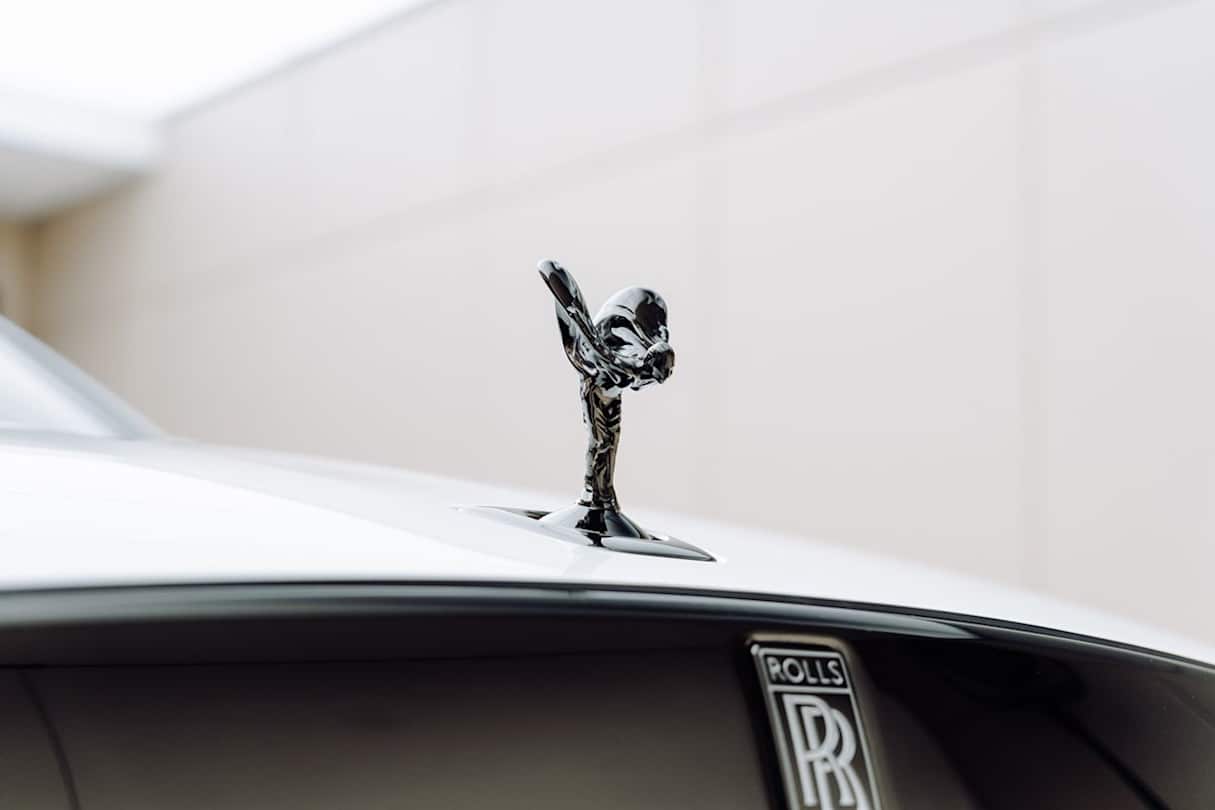 Rolls-Royce’s spirit of ecstasy is able to retract.