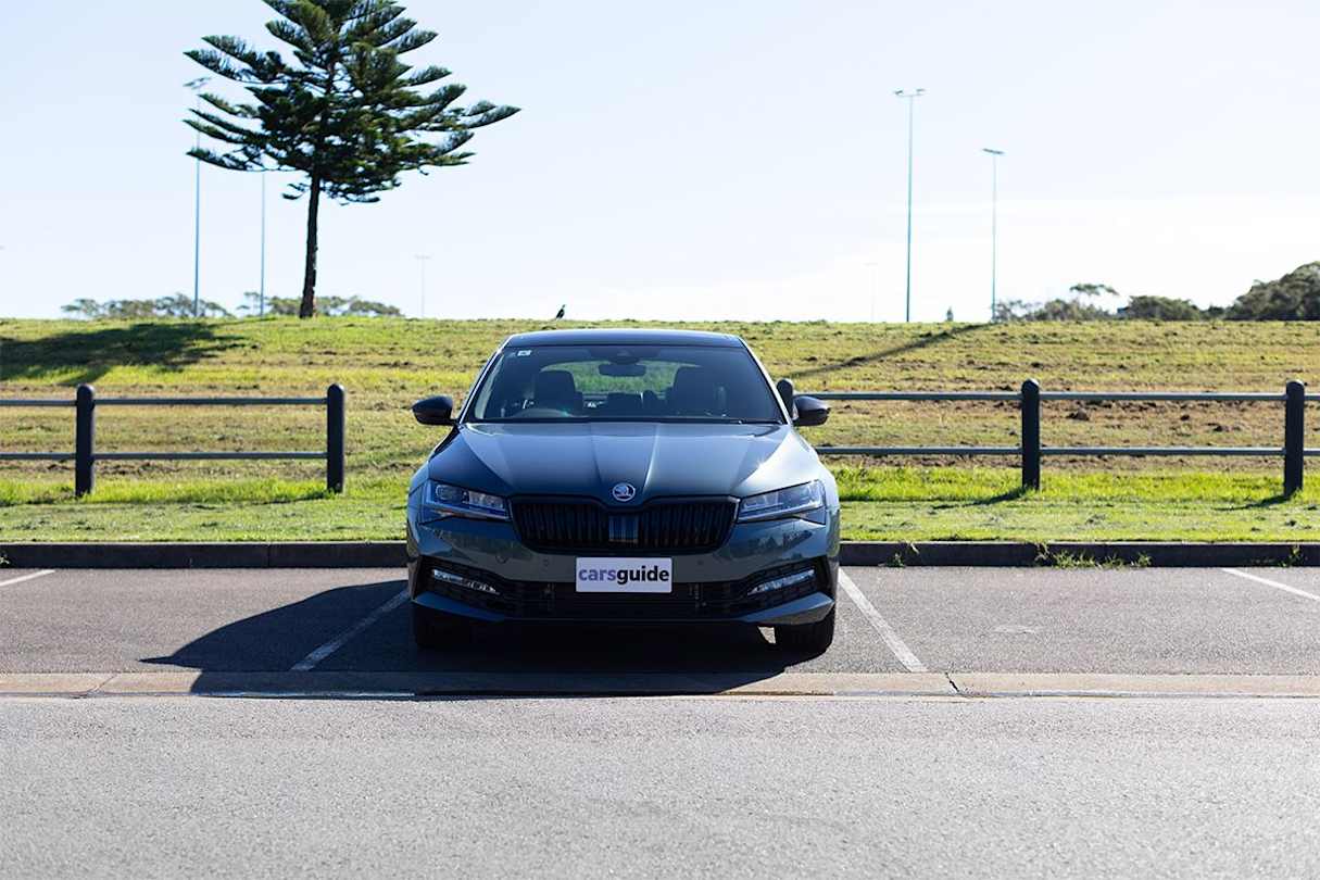 You can pick up the Skoda Superb Sportline Liftback for ,590, before on-road costs. (Image: Dean McCartney)