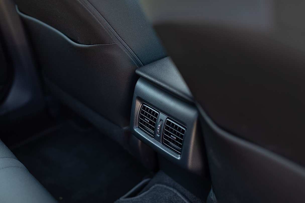 Rear passengers will get their own directional air vents.