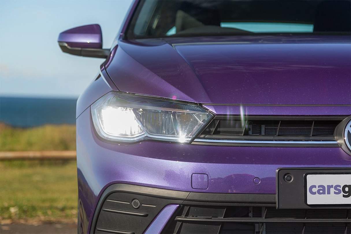 LED headlights. (Image: Brett Sullivan)