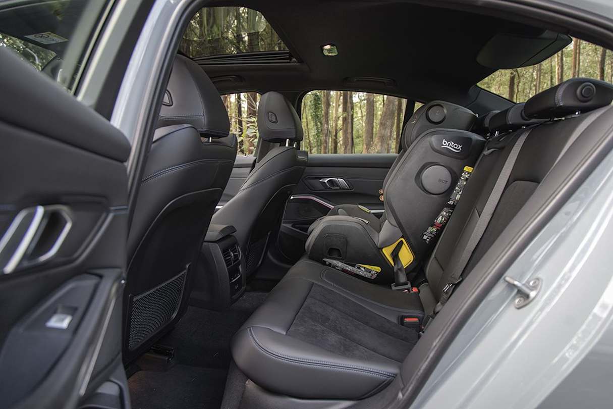 There are ISOFIX child seat mounts on the outboard seats. (Image: Glen Sullivan)