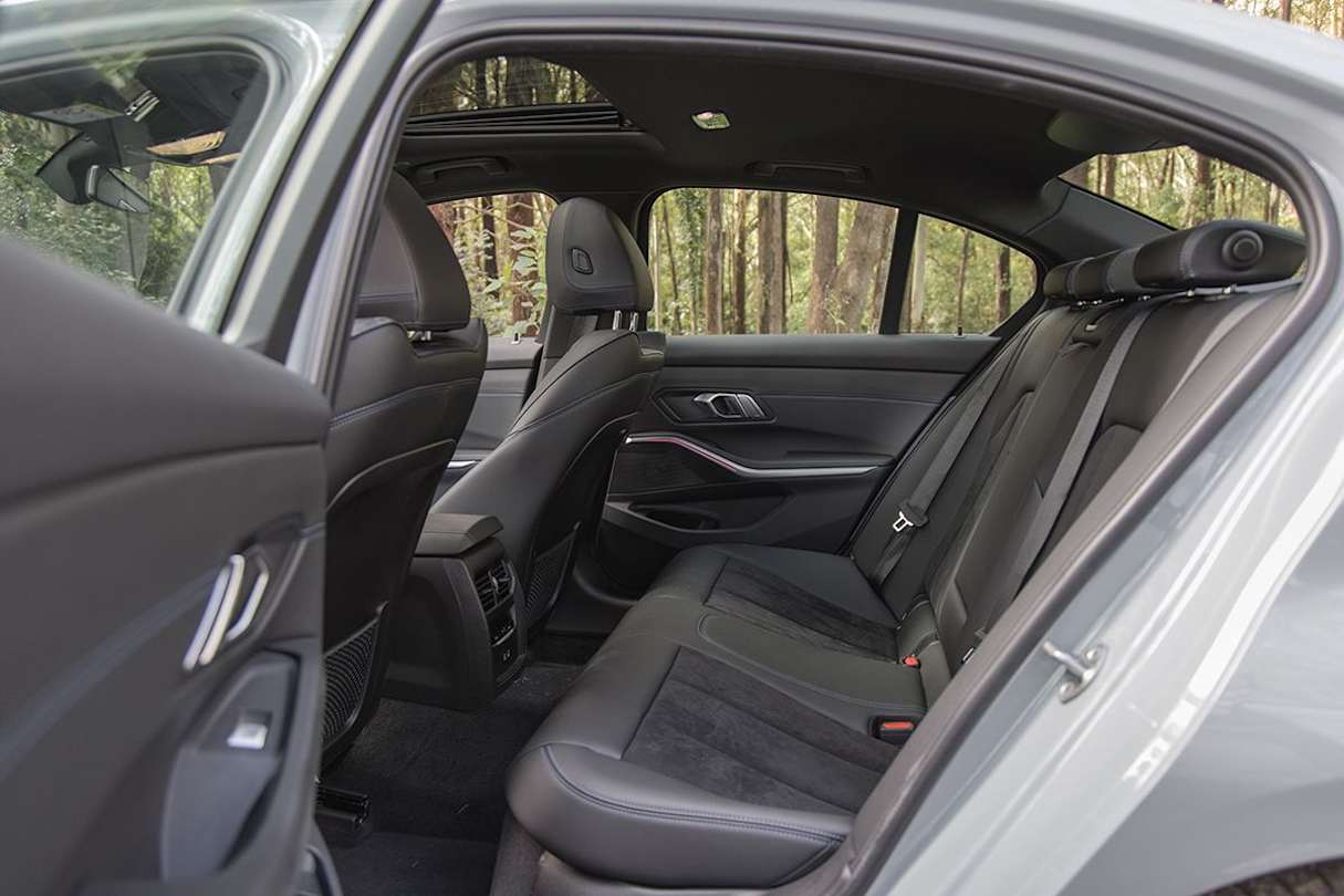 Back seat passengers enjoy climate control and directional air vents. (Image: Glen Sullivan)