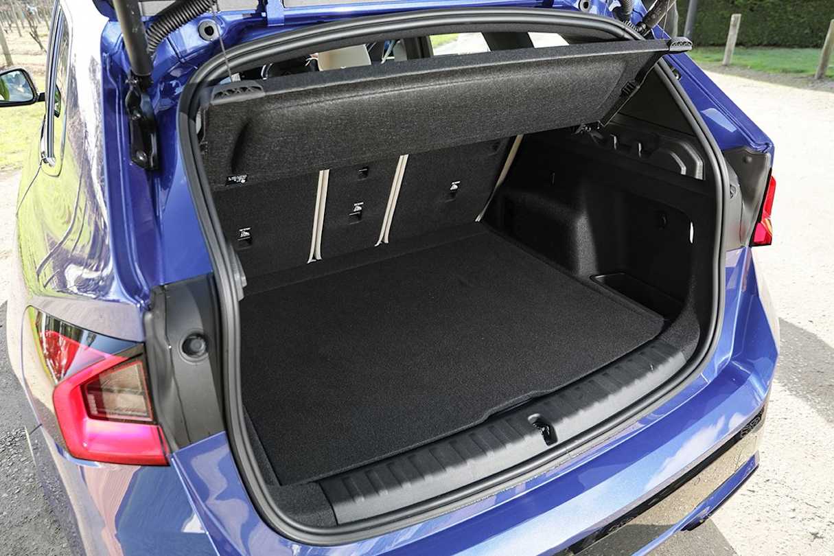 Cargo capacity of the iX1 ranges from 490 litres to 1495L.