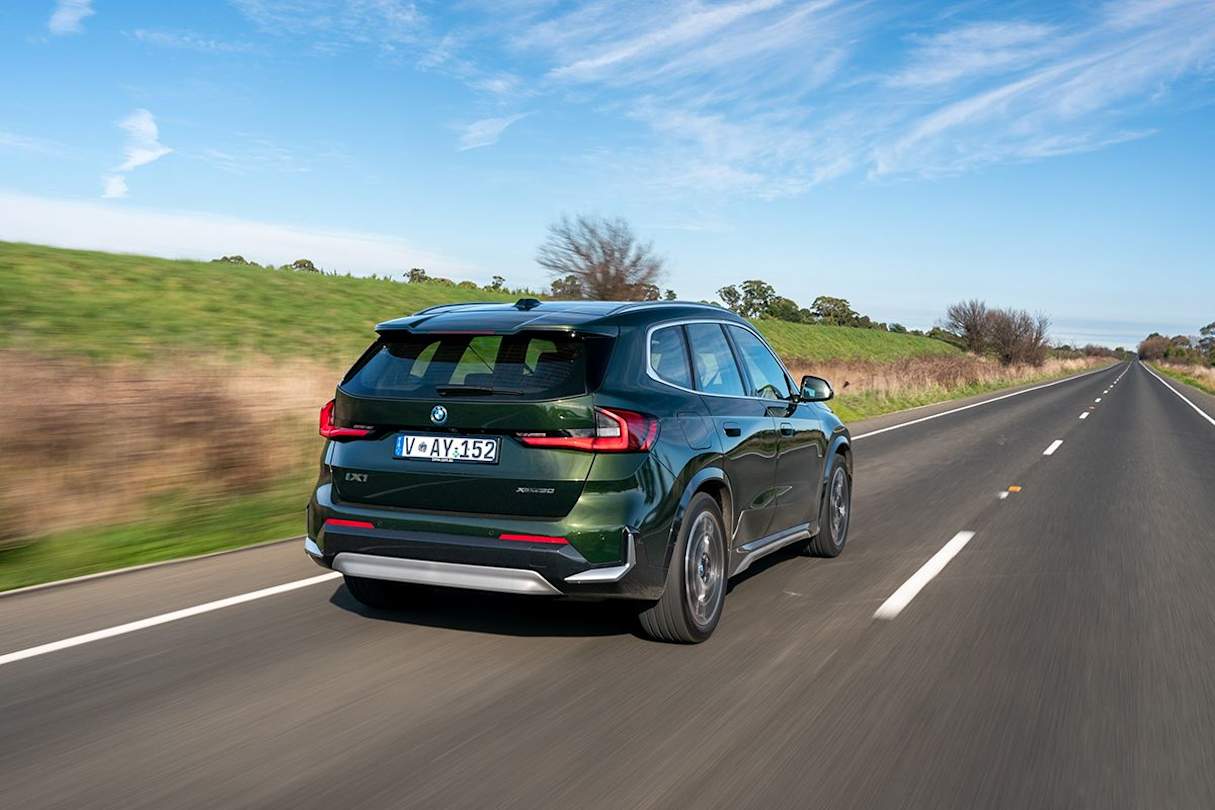 The iX1 is rapid, nimble and reactive to driver inputs.