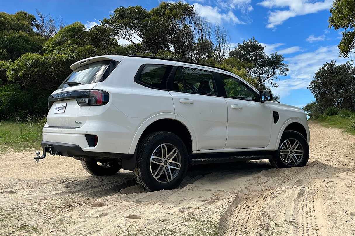 The Everest, as a sibling to the relatively new Ranger, is a bit more up to date. (Image: Marcus Craft)