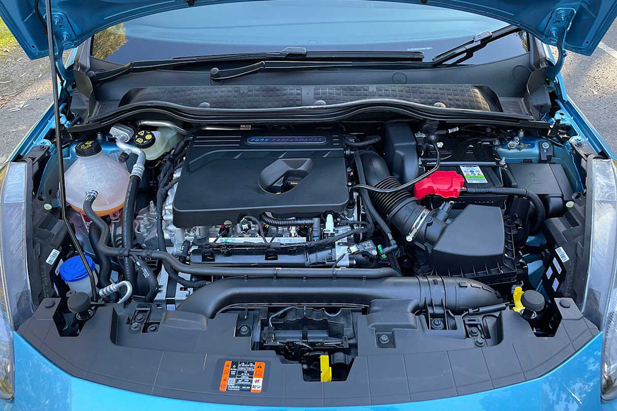 The engine is exclusively paired to a six-speed manual gearbox. (image: Tim Nicholson)