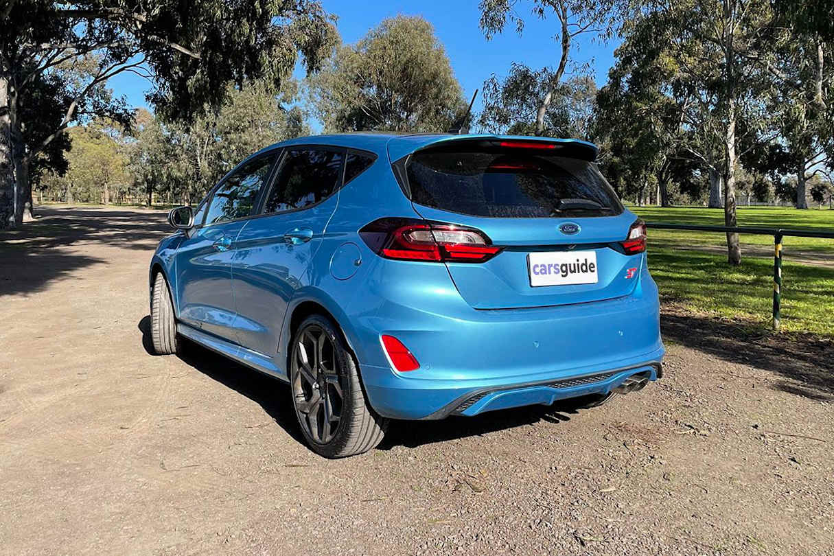 As far as mid-life updates go, the Fiesta ST’s isn’t significant. (image: Tim Nicholson)
