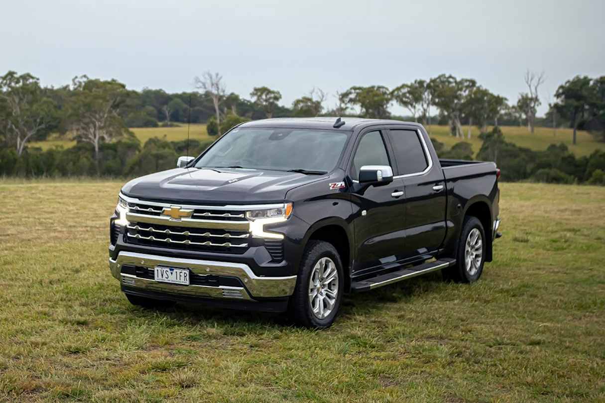 The Silverado comes with just three years and 100,000km of factory cover.