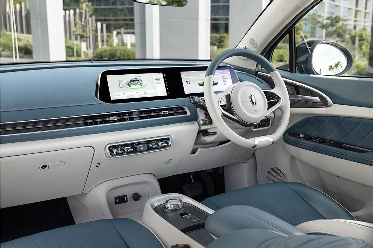 Inside, there are twin 10.25-inch screens.