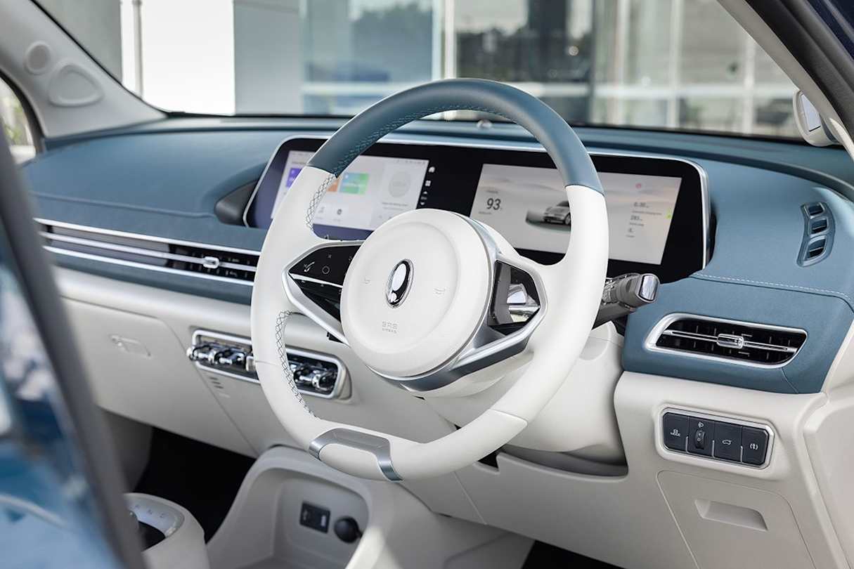 The cabin is genuinely lovely, too, with more soft-touch materials.