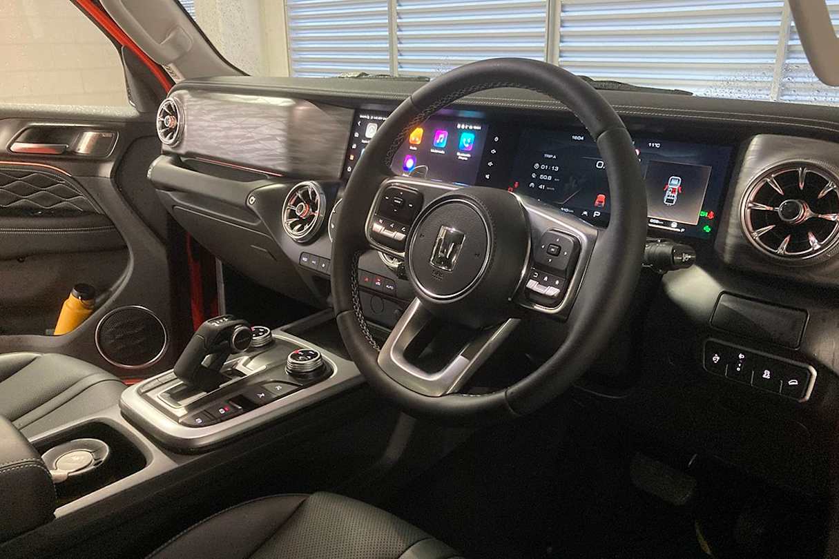 Being a high-set medium-sized SUV, there’s space aplenty. (Image: Byron Mathioudakis)