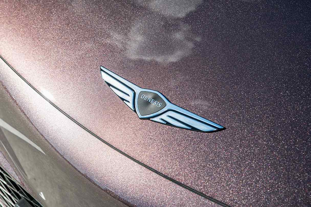 Genesis offers a five-year/unlimited kilometre warranty on the GV60. (Image: Tom White)