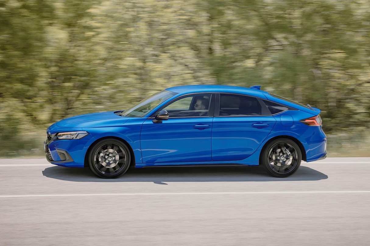 The Civic hybrid is practically hot-hatch fast in the way it accelerates.