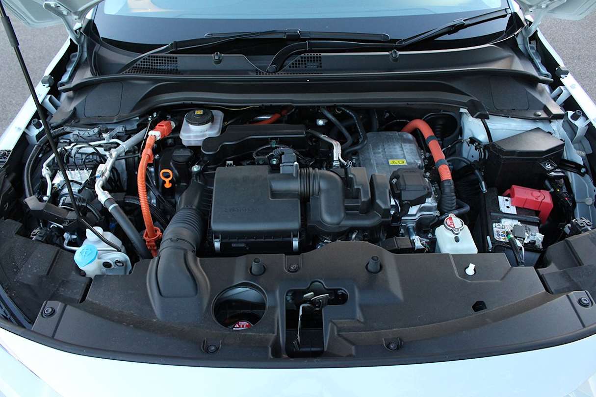 Under the bonnet is a 1.5-litre petrol four-cylinder engine. (Image: Chris Thompson)