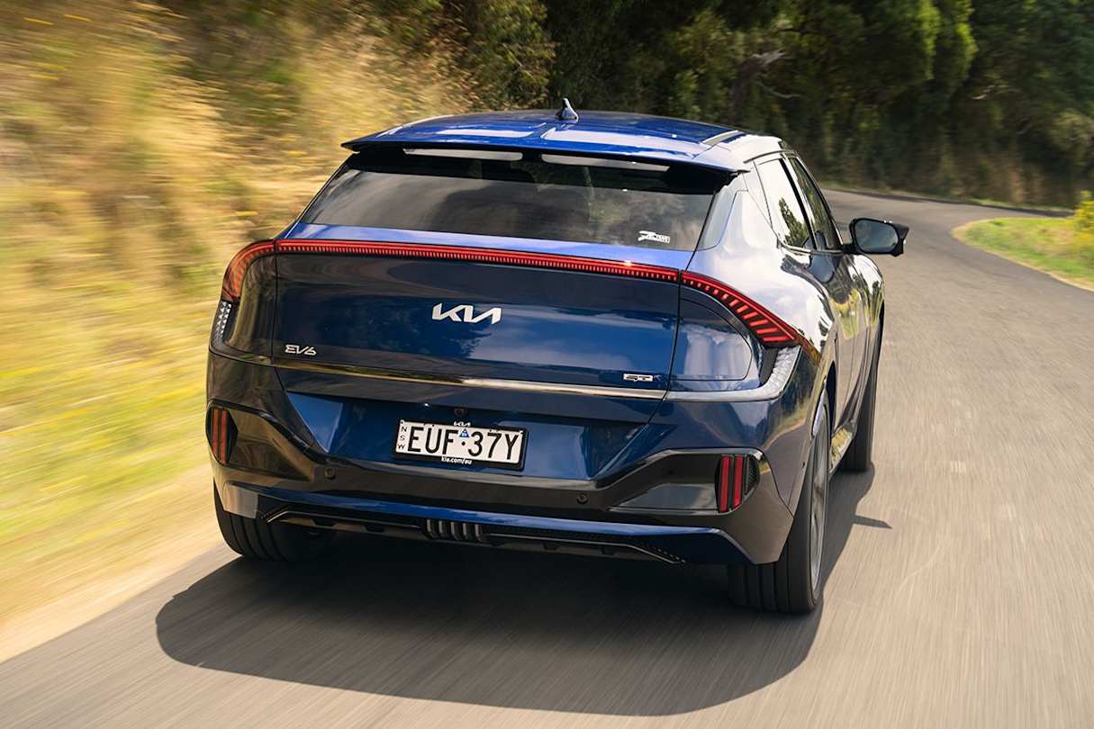 The EV6 GT has a nought to 100km/h time of 3.5 seconds.