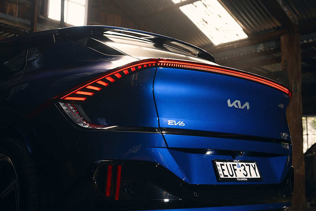 On a full charge, Kia claims the EV6 GT has a combined range of 424km.
