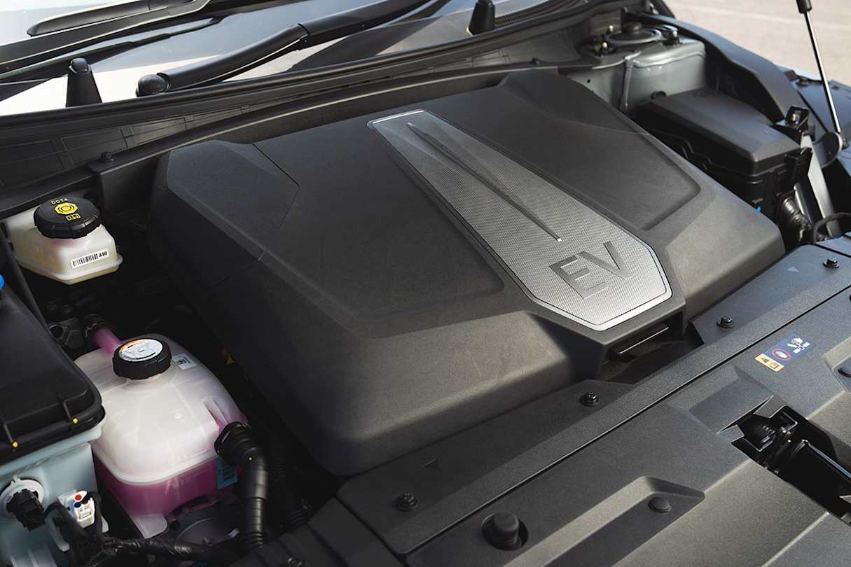 The EV6 GT is all-wheel-drive courtesy of having one electric motor across the front axle, and a second motor driving the rear wheels.