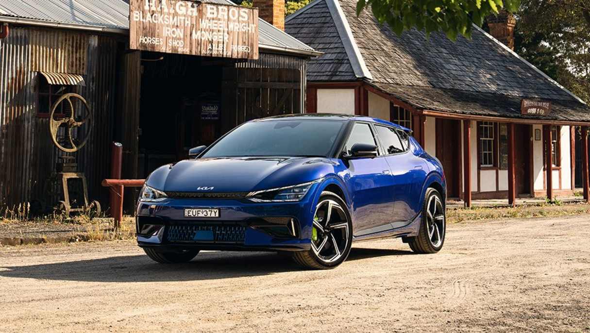 The Kia EV6 GT is an all-electric five-seater family SUV and can accelerate from 0-100km/h in 3.5 seconds.