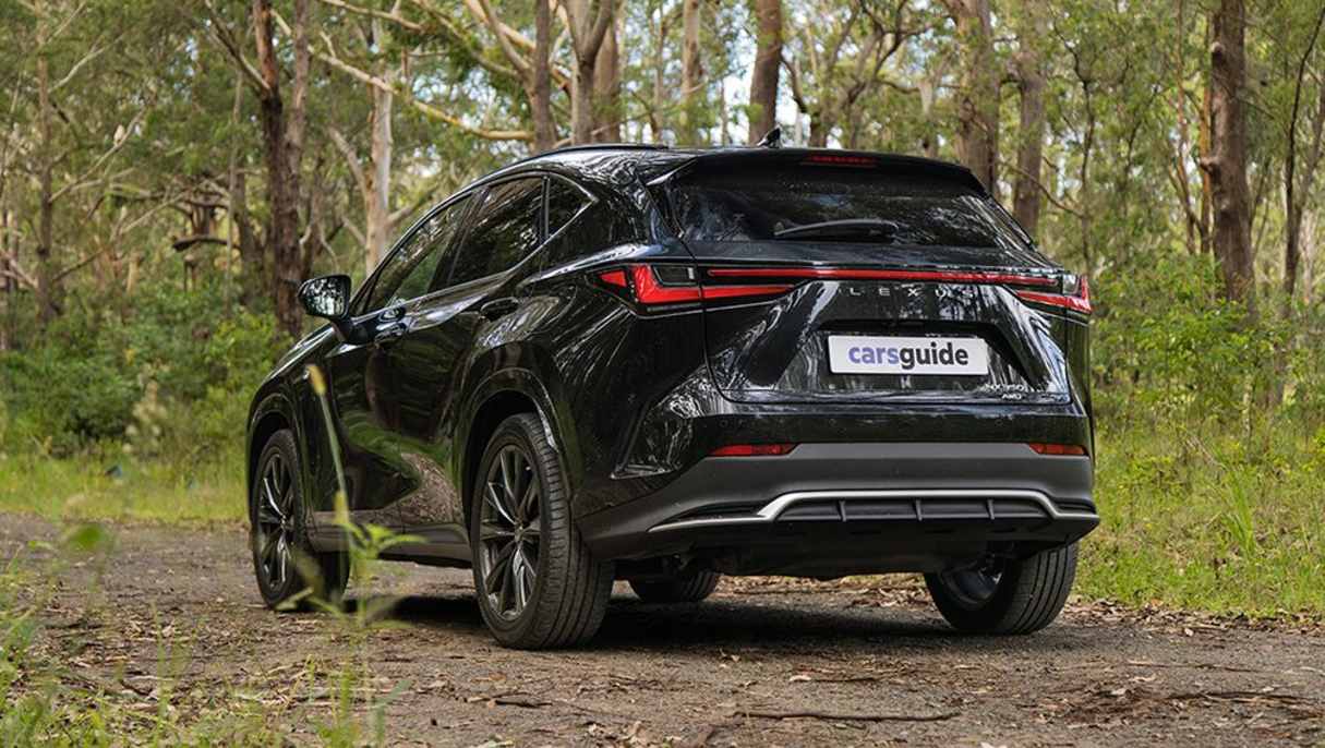 The Lexus NX350 AWD F Sport now wears a price tag of ,511 (-0). (Image: Glen Sullivan)