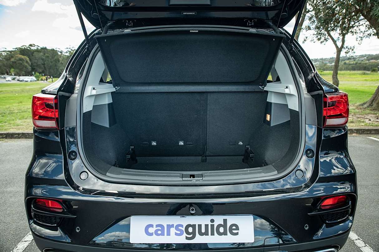 The floor level of the boot can be lowered to increase cargo space. (Image: Tom White)