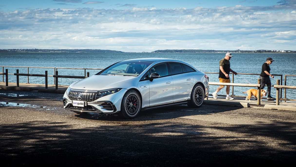 Mercedes-Benz EQS sedan (image: Tom White)