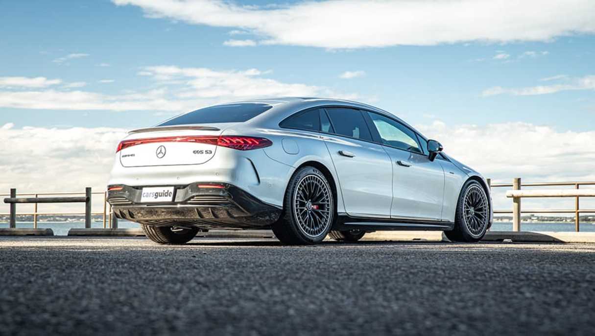 Mercedes-Benz EQS sedan (image: Tom White)